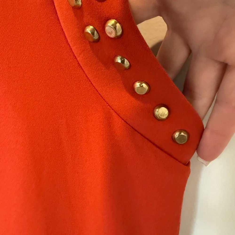 💋NWOT💋Elegant Rust Orange Michael Kors  Dress 066‎